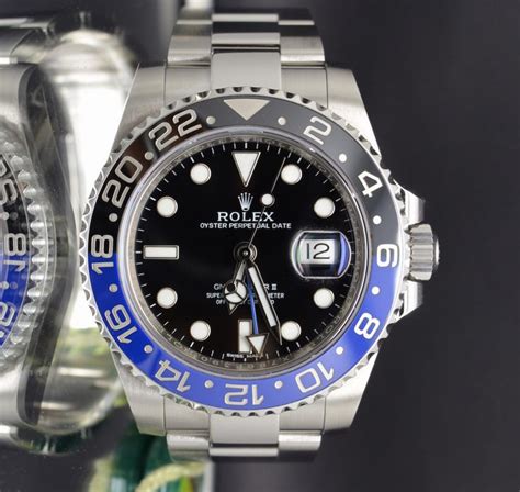 rolex batman 2015 referenza|Rolex “Batman” GMT.